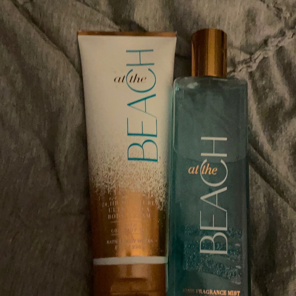 Bath and body works body cream and mist